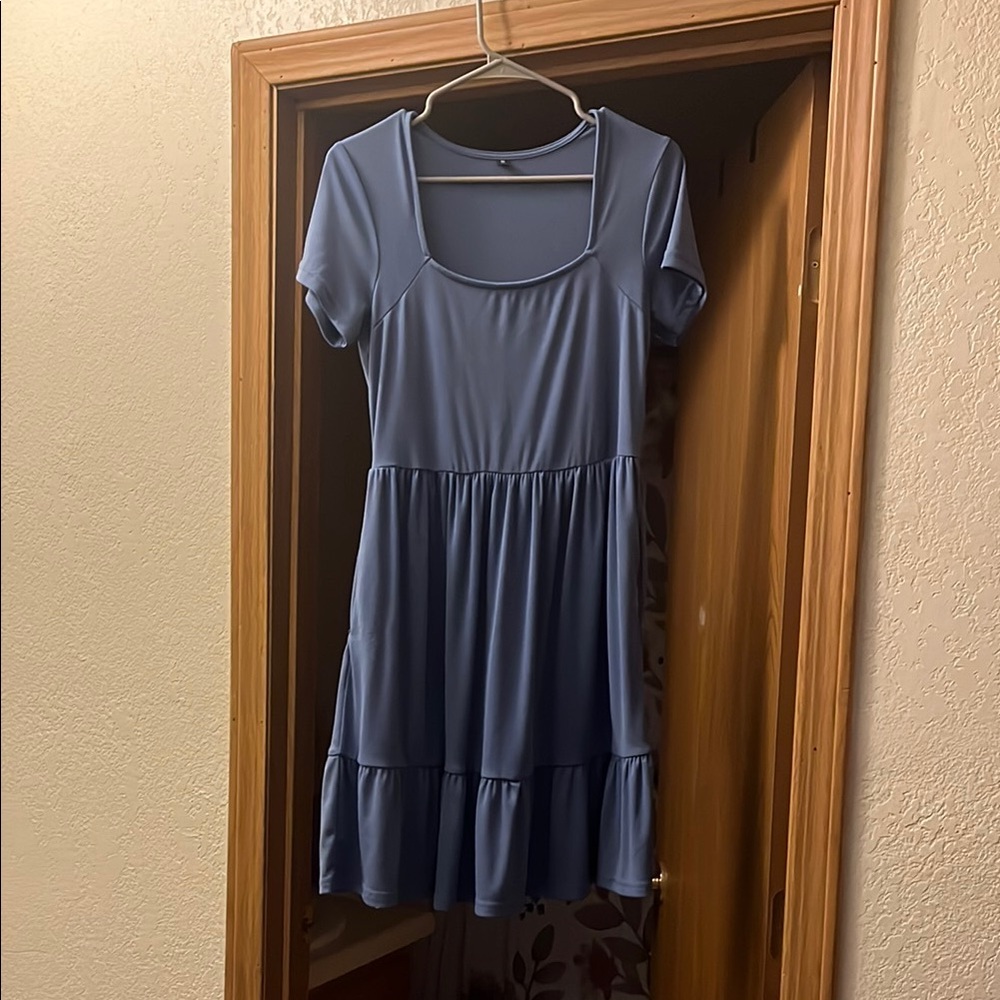 Elegant Blue Dress